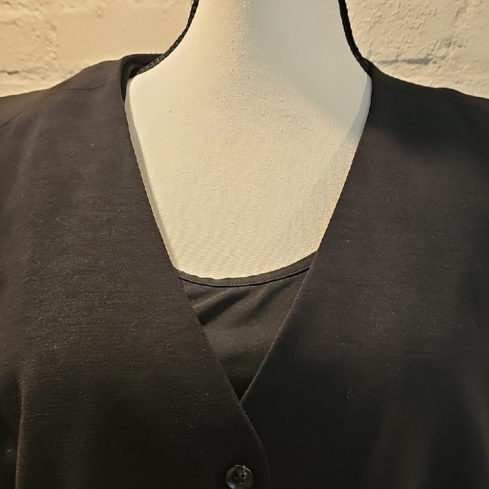 Chico's Black Label Classic Vest